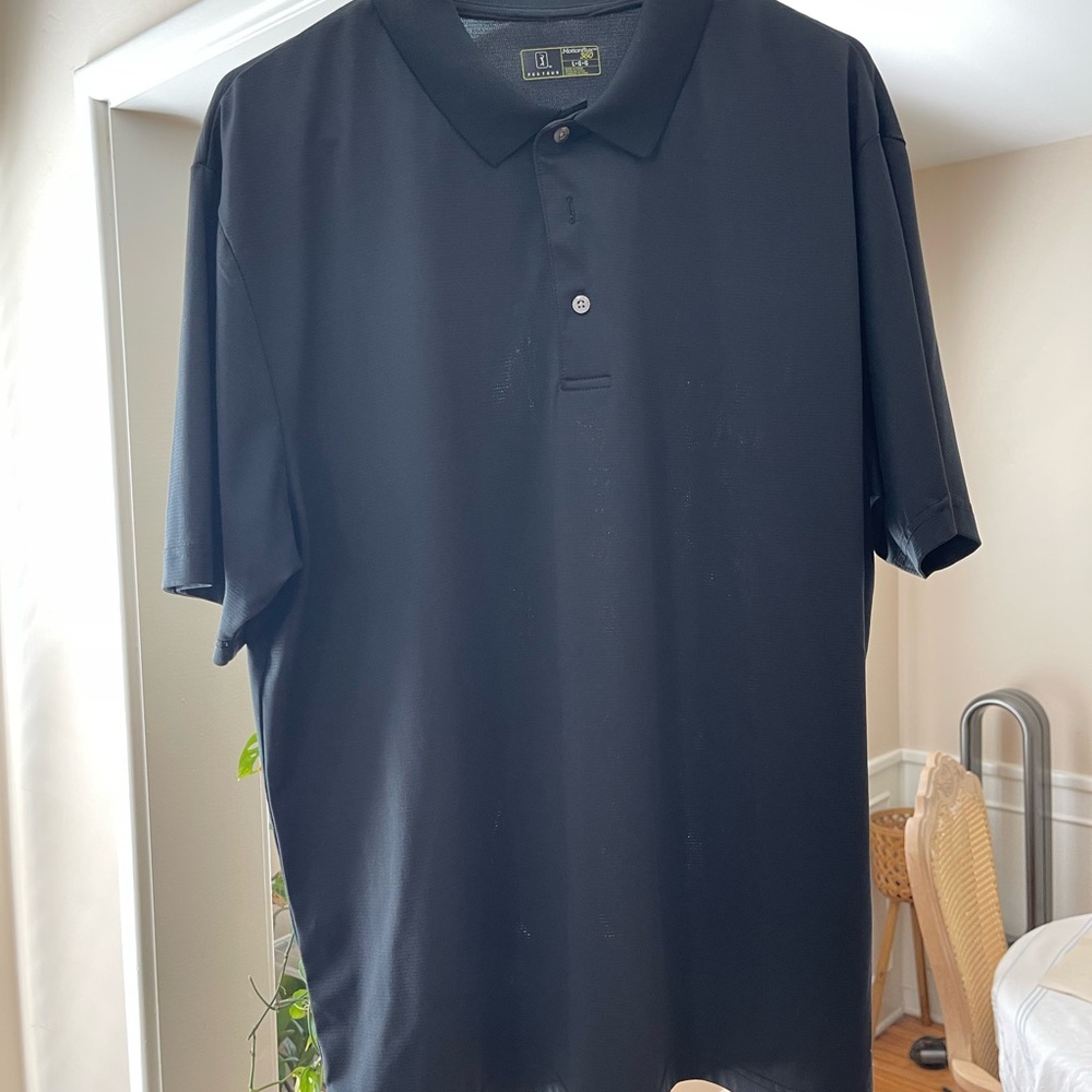 Golf shirt black XL